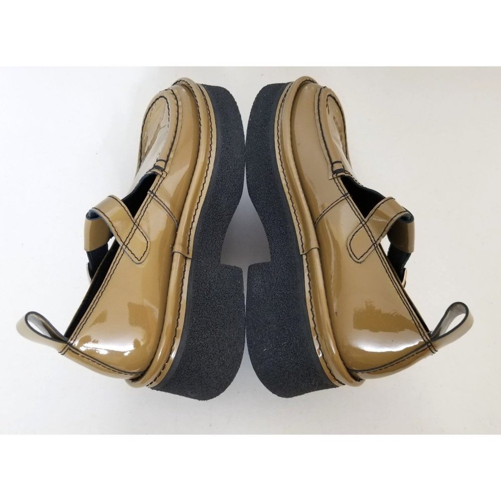 E8 By Miista Cathy Platform Mary Jane in Khaki Olive Size 40 - Picture 4 of 5
